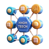HHOH Tech Networked System, Data Integration, Growth, and Efficiency png
