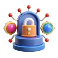 Cybersecurity Protecting Data with Advanced Encryption png