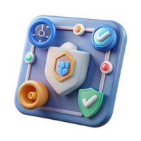 Digital Security App Interface Protection Control png