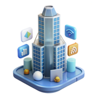 Smart Building Data Analytics, IoT Integration, and Network Connectivity png