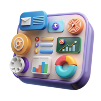Data Visualization Dashboard Charts, Graphs, Key Metrics png