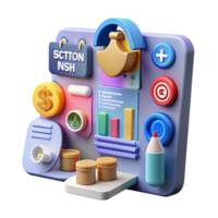 Financial Dashboard Visualizing Business Metrics png