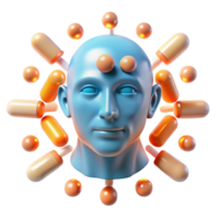 Cognitive Enhancement Pills and Brain Health png