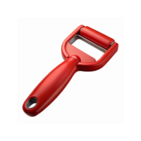 Red Plastic Handle Roller Tool For Food Preparation Or Crafting On Transparent Background png