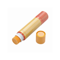A tube of lipstick with a cap on it png