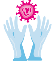 virus nipah and latex gloves png