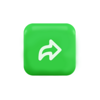 A green button with an arrow pointing to the left png