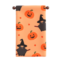 Cute Halloween Witches Pumpkins Wrapping Paper Roll png