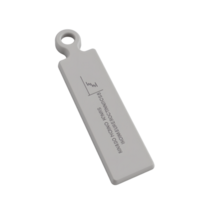 Gray Rectangular Medical Device with Loop png