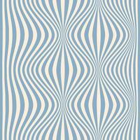 Blue distorted lines square background. Groovy color lines abstract background. Trendy psychedelic retro style backdrop. Twisted distorted texture. Y2k aesthetic design vector