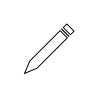 Pencil Outline Draw Design vector