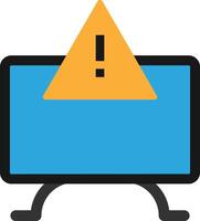 Warning Computer Technical vector
