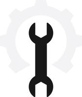 Tech Configuration Setting Gear vector