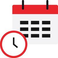 Calender Schedule Date vector