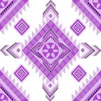 Traditional ethnic seamless pattern for fabric design vector
