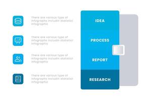 Infographic elements design template can be used for workflow layout, presentation, diagram, banner, web design vector