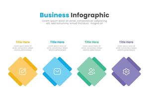 Infographic elements design template can be used for workflow layout, presentation, diagram, banner, web design, and illustration. vector
