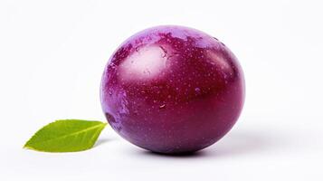 vibrant background plum isolated photo