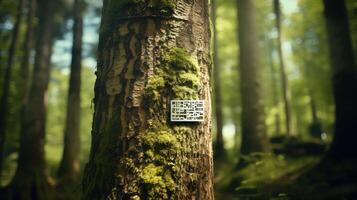 code tree technology photo