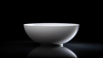 background empty white bowl photo