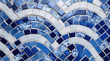 tiles blue and white backgrounds photo