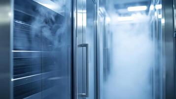 Cooling systems in a scientific laboratory setting photo
