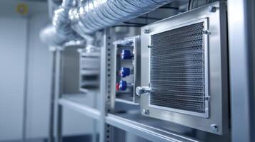 Advanced laboratory ventilation and filtration system photo