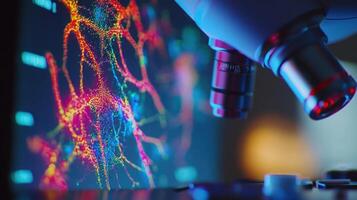 Analyzing neural networks through advanced microscopy photo