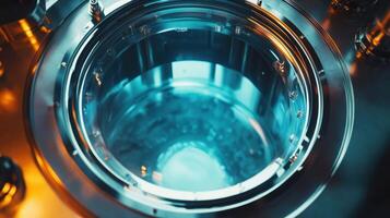 Exploring advanced scientific equipment in laboratory setting photo