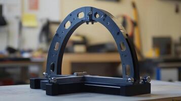 Custom made camera stabilizer rig for filmmaking, enhancing stability and precision photo