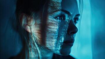 An artist focused on a monitor displaying a split view of raw footage and the same clip with a cinematic LUT applied emphasizing the meticulous process of finetuning color setting photo