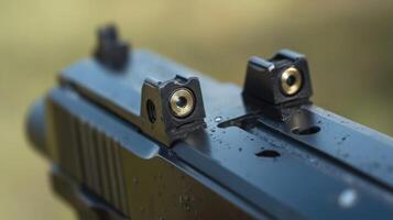 the arrangement demonstrates multiple mounting points and a streamlined design for efficient shooting photo