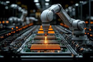 Industrial Automation in Electronics Manufacturing for Enhanced Precision and Efficiency photo