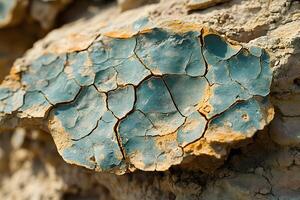 Cracked Earth Texture in Natural Erosion Pattern for Design and Texture Use photo