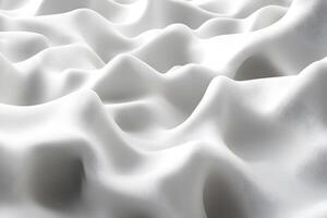 Abstract White Waves Texture for Creative Design Projects photo