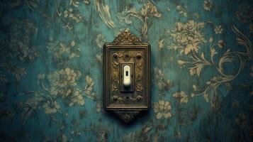 design turn on light switch photo