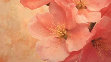 A close up of a bunch of pink flowers photo