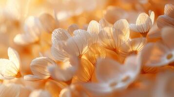 A close up of some white flowers photo