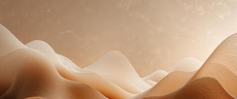 Abstract background with waves and clouds photo