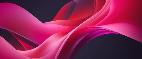 dynamic pink and red gradient energetic abstract blend with bold colors and smooth vibrant flow digital art for trendy design photo
