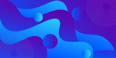 Minimal geometric blue color with gradient wave background. Simple and cool design for product display advertising website wallpaper poster. Eps10 vector