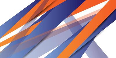 Abstract blue and orange dynamic gradient background with simple 3D look. Rounded rectangle elements. Cool and luxury design. Eps10 vector