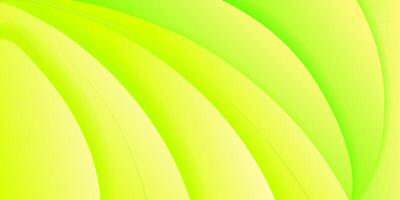 Modern bright green geometric business banner design. Creative banner design with wave shape and lines on background for template. Simple horizontal banner. eps10 vector
