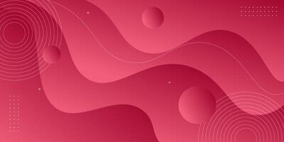 Simple abstract wave background design in pink color. Elegant style and luxury background. Simple soft pink color design vector
