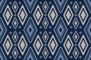 Wallpaper by Knitting patterns design for wrapping paper, fabric. vector