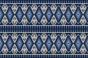 Knitting background and beautiful textile pattern for decoration. vector