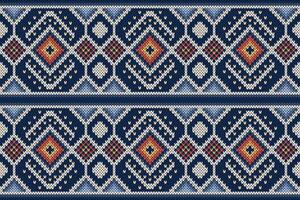 Knitting seamless patterns. Abstract geometric pattern design for wrapping paper, fabric pattern. vector