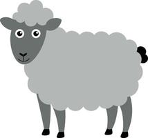 Drawing of a sheep vector