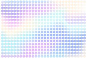 Gradient texture with halftone dots. Pixel holographic dots background. Pastel background with specks and spots. Abstract pattern vector