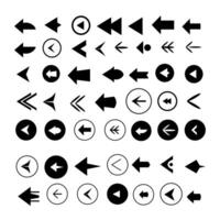 Sign of Previous button black colour isolated for software development or mobile app or website icon arrow. Digital asset for ui designer vector